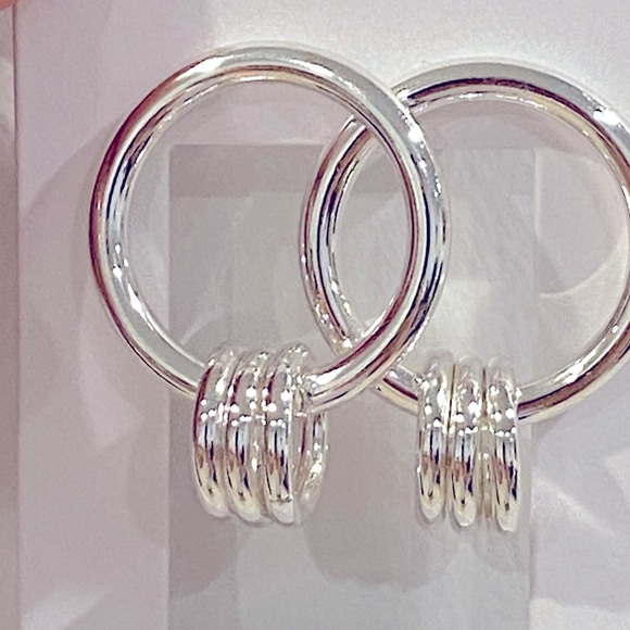 OAK + FORT Jewelry - NWT Oak+Fort silver earrings